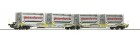 67403 Roco Articulated double pocket wagon of AAE